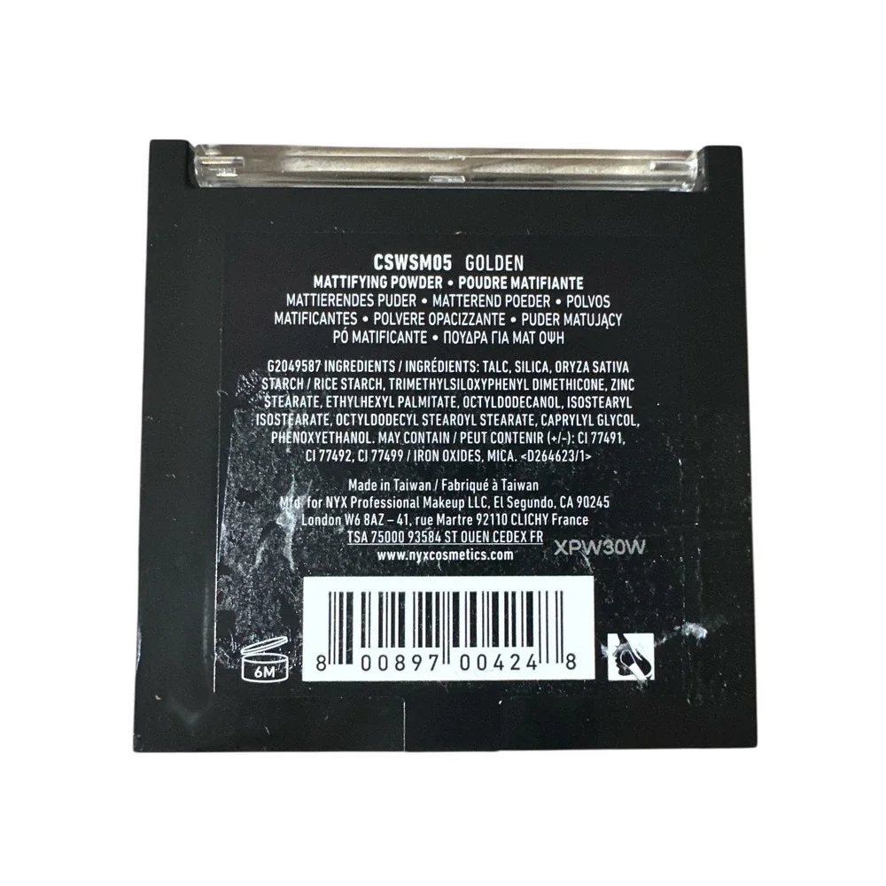 NYX PROFESSIONAL MAKEUP Can't Stop Won't Stop Mattifying Pressed Powder - Golden